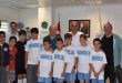 Kurşunluspor U12 takımından belediyeye ziyaret