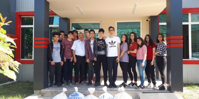 Hasan Çetin lisesinden Engelsiz Yaşama Destek