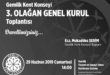 Kent Konseyi Seçimi Bu Hafta  