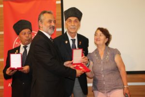 Gemlik Muharip Gazilere Kıbrıs'tan Madalya ve Berat