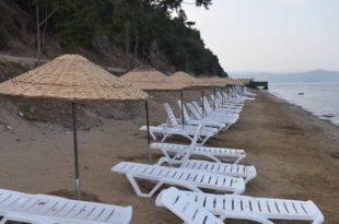 Kadınlar plajı yenilendi
