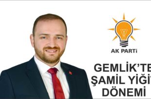 Ak Parti İlçe Başkanı Şamil Yiğit  Oldu