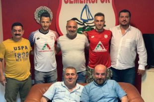 Adem Çelik ve Emrah Mestan Gemlikspor'da