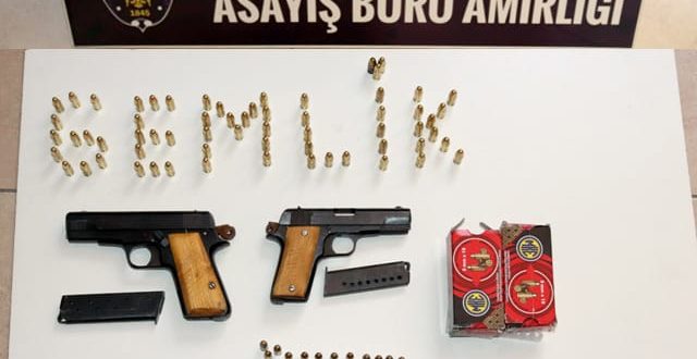 Gemlik’te silah operasyonu 