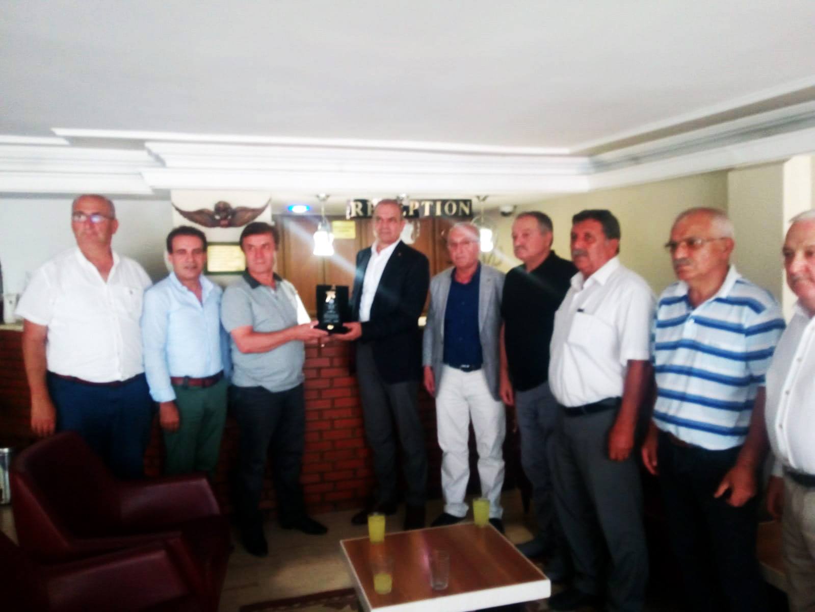 GTSO'dan Şeref Plaketi