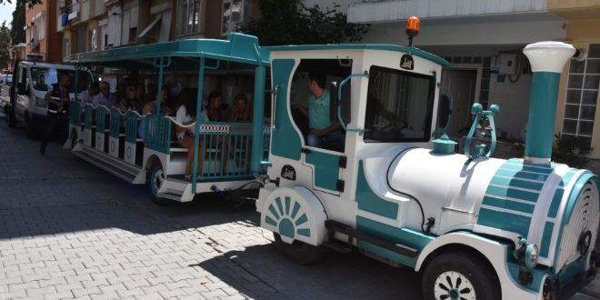 Kumla’da gezi treni hizmete başladı