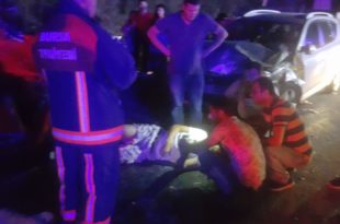 Gemlik'te kaza 1 ölü 11 yaralı