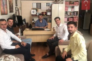 Kent Konseyi Gençlerinden Gazetemize Ziyaret