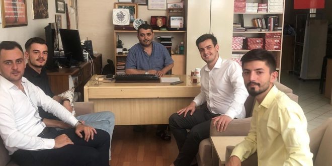 Kent Konseyi Gençlerinden Gazetemize Ziyaret
