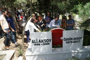 Özgür Aksoy Mezarı Başında Anıldı
