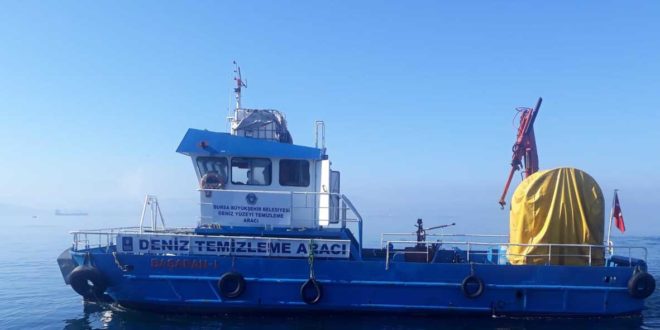 Deniz süpürüldü, sahil temizlendi