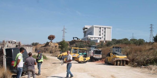 Yeni Adliyenin Yol Çalışmaları Başladı