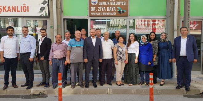Ak Parti'den Muhtarlar Ziyareti