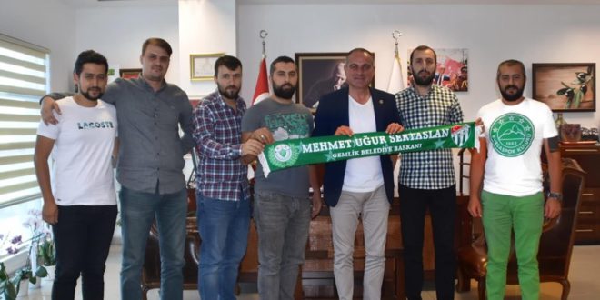 Bursasporlulardan Sertaslan'a ziyaret