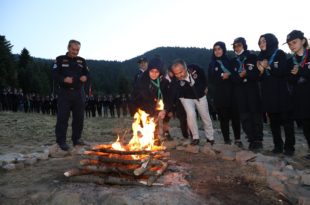 Tatilin keyfini Büyükşehir’le çıkardılar