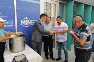 LİMAK ENERJİ, MÜŞTERİLERİNE AŞURE İKRAM ETTİ