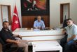 Kaymakam Yaşar Dönmez'e Hoşgeldin Ziyareti