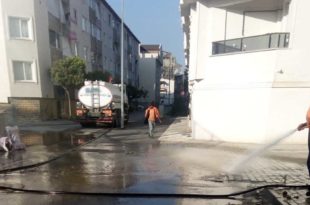 Gemlik Belediyesi her sokağa hizmet götürüyor