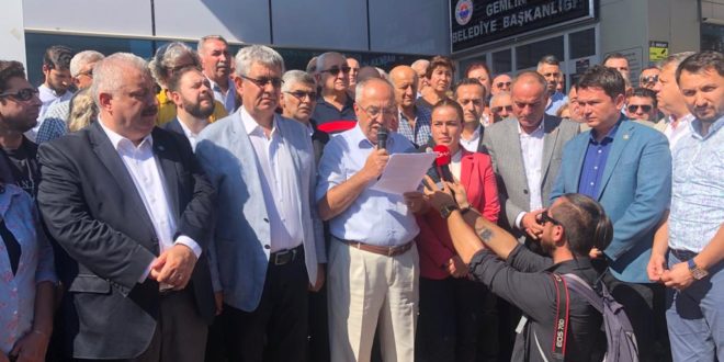 Gemlik hain saldırıya karşı tek yürek oldu “Barışın ve huzurun kenti olacağız”
