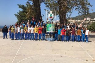 Gemport Anadolu Lisesinde  Geleceğini Çöpe Atma Kampanyası
