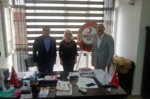 Merkez Yönetimden Gemlik Kızılay'a Ziyaret