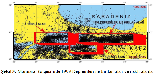 4 TARAFI FAYLARLA ÇEVRİLİ MARMARA BÖLGESİ