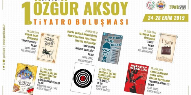 Özgür Aksoy anısına tiyatro günleri