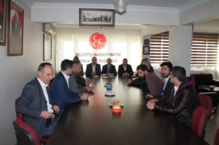 Gemlik Kaymakamından MHP'ye Ziyaret