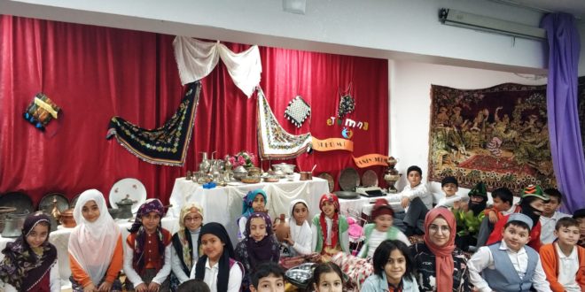   Borusan İlkokulunda Milli Kültür Sergisi