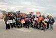 Kadına Şiddetle Mücadele Gününde Cansız Heykel İlgi Gördü