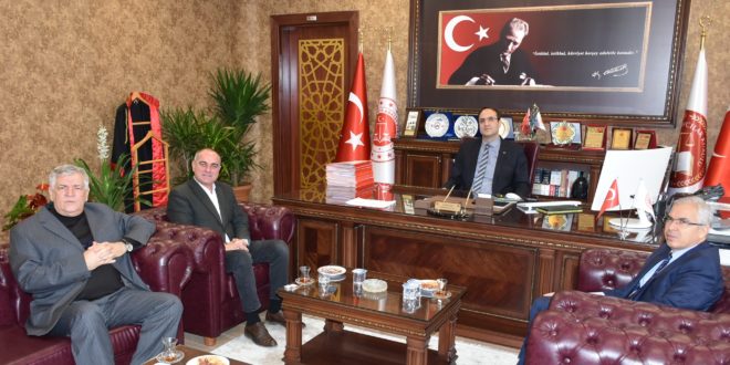 Başkan Sertaslan’dan Emniyet ve Adliye Ziyareti