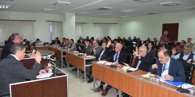 2019 yılının son meclis oturumu yapıldı