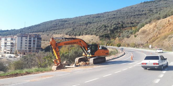 Çevre Yolunda Kavşak Çalışması Başladı