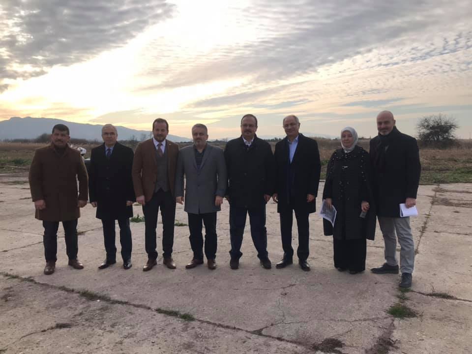 Yerli Otomobilin Yapılacağı Arsada İnceleme