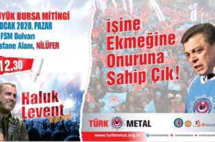 Türk Metal'den Mitinge Davet