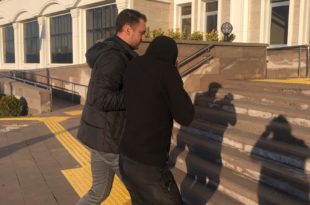 Üniversite kampüsünde korku salan zanlı tutuklandı