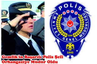 Gemlik'in Başarılı Polis Şefi Orhangaziye Müdür Oldu