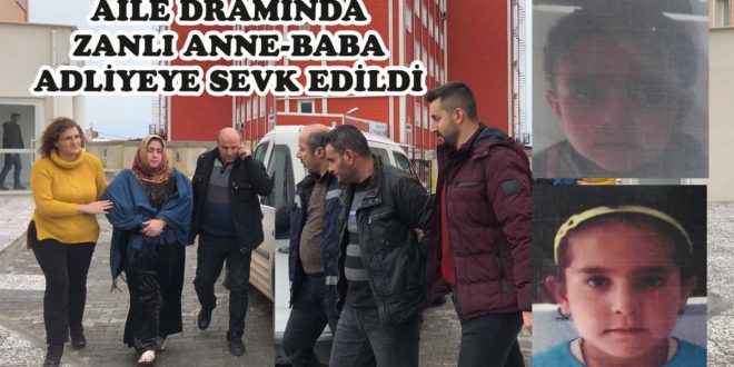 Çocuk Cinayetinde Anne ve Baba Mahkemeye Çıkarıldı