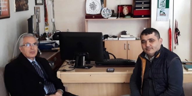 Kaymakam Yaşar Dönmez Gazetemizi Ziyaret Etti