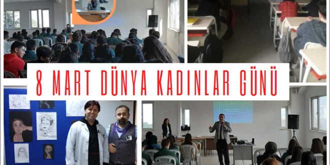 Hisar Anadolu lisesi 8 Mart’ı unutmadı...