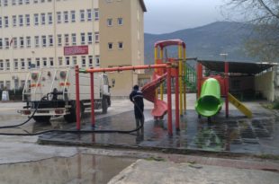 Gemlik Belediyesi’nin koronavirüs mesaisi sürüyor