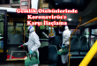 Gemlik Otobüslerinde Koronavirüs'e Karşı İlaçlama
