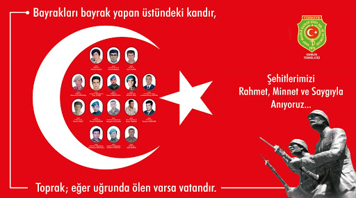 Gemlikli Şehitlerimizi Saygı, Sevgi ve Rahmetle Anıyoruz...