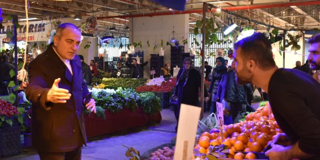 Başkan Sertaslan’dan Kapalı Pazar Denetimi