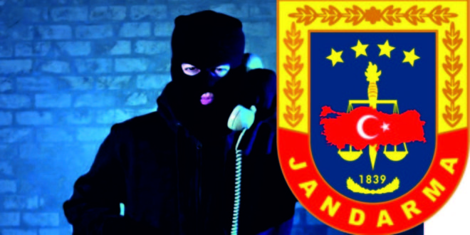 Dolandırıcılar Jandarma Bölgesine Dadandı