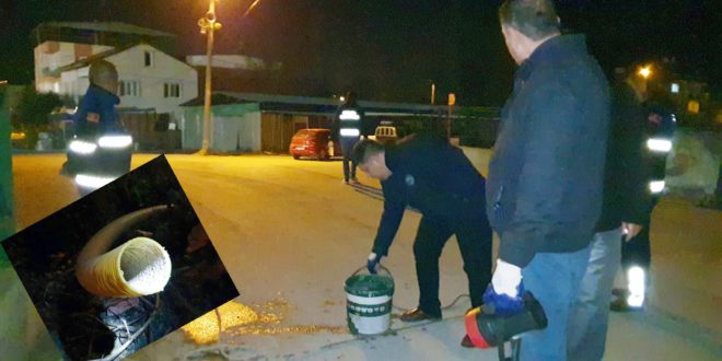 Karsak Deresinde yeni atık