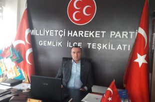 MHP Gemlik ilçe başkanı Özcanbaz’dan evdekal çağrısı...