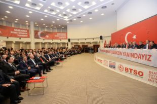 "Kahraman Ordumuzun Yanındayız"