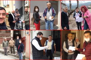    Gemlik  Gönüllü Olarak Yaşlıların Yanında 