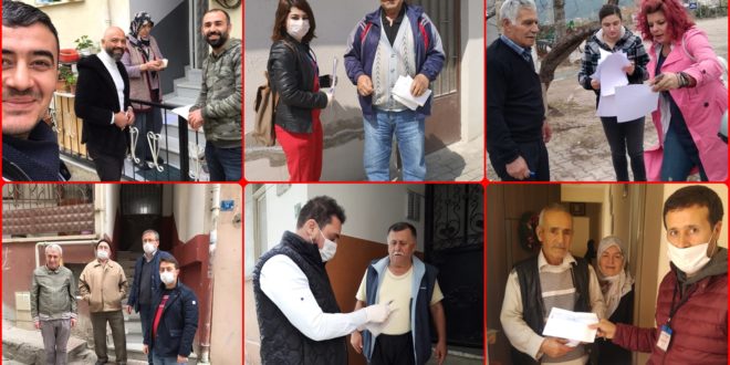   Gemlik  Gönüllü Olarak Yaşlıların Yanında 